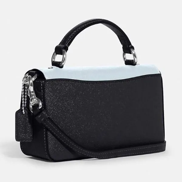 Túi Đeo Chéo Coach Mini Josie Top Handle Crossbody In Colorblock Phối Màu Xanh Đen