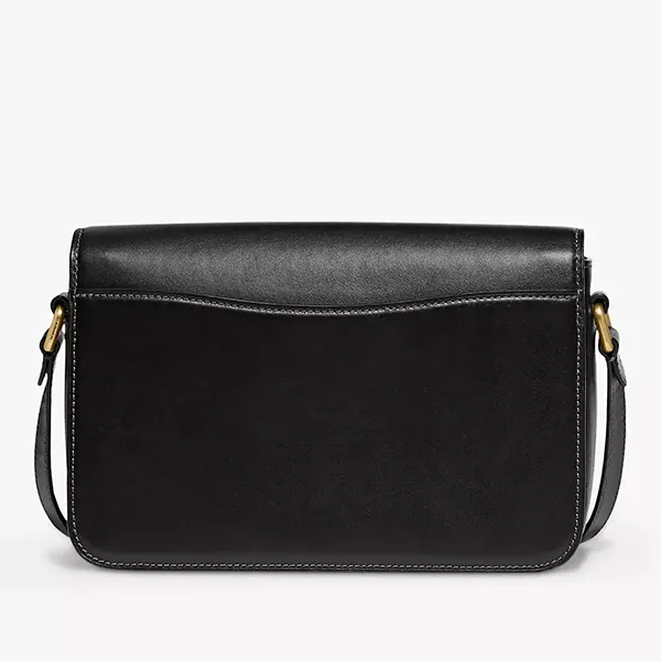 Túi Đeo Chéo Coach Studio Leather Black Shoulder Bag Màu Đen