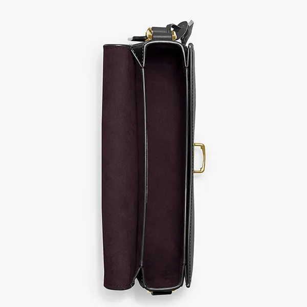 Túi Đeo Chéo Coach Studio Leather Black Shoulder Bag Màu Đen