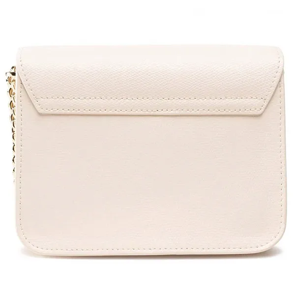 Túi Đeo Chéo Furla Metropolis Mini Crossbody Ares Pergamena Màu Trắng Ngà