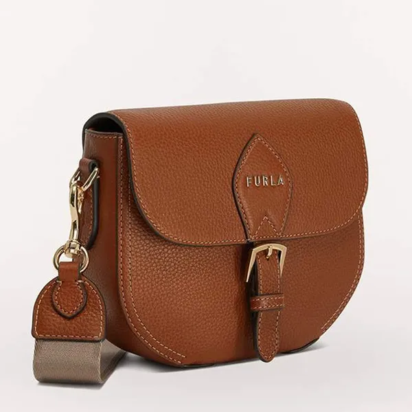Túi Đeo Chéo Furla Urania Crossbody Mini Cognac H Màu Nâu