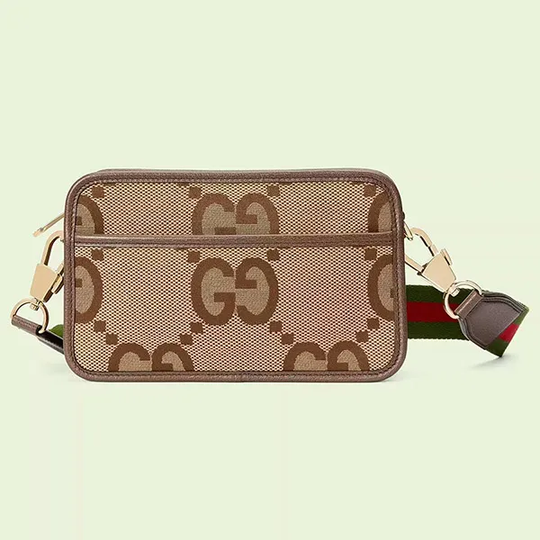 Túi Đeo Chéo Gucci Jumbo GG Mini Bag 696075 UKMDG 2570 Màu Nâu - Túi xách - Vua Hàng Hiệu
