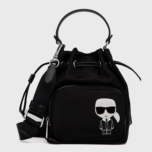 Túi Đeo Chéo Karl Lagerfeld Handbag Black Color 220W3055 Màu Đen - 1