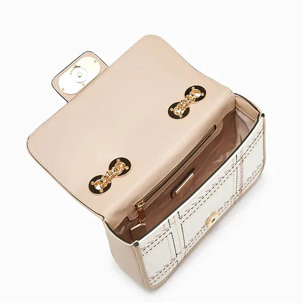 Túi Đeo Chéo Lyn Hayley S Crossbody Bags LL22FBF158 Màu Trắng Be