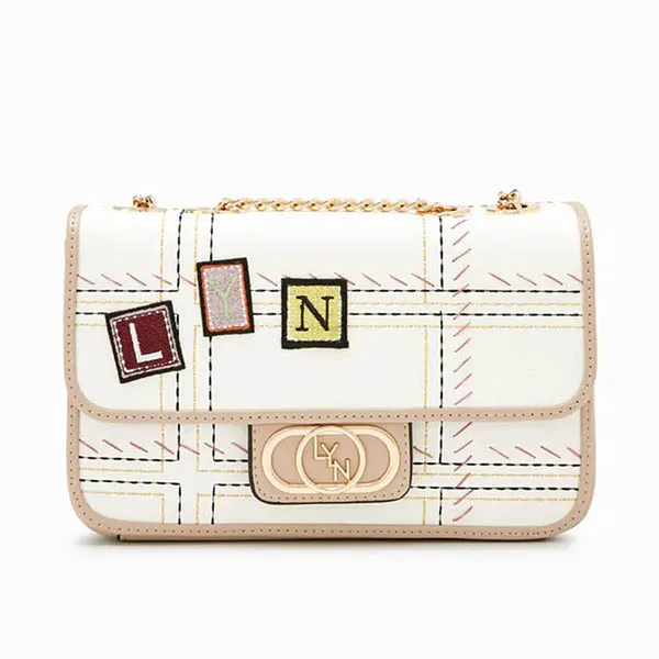 Túi Đeo Chéo Lyn Hayley S Crossbody Bags LL22FBF158 Màu Trắng Be