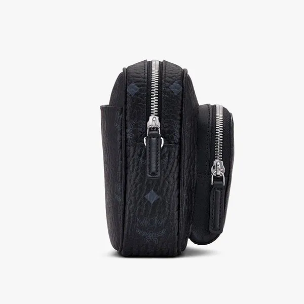 Túi Đeo Chéo MCM Aren Crossbody In Visetos MMRAAKC02BK001 Màu Đen