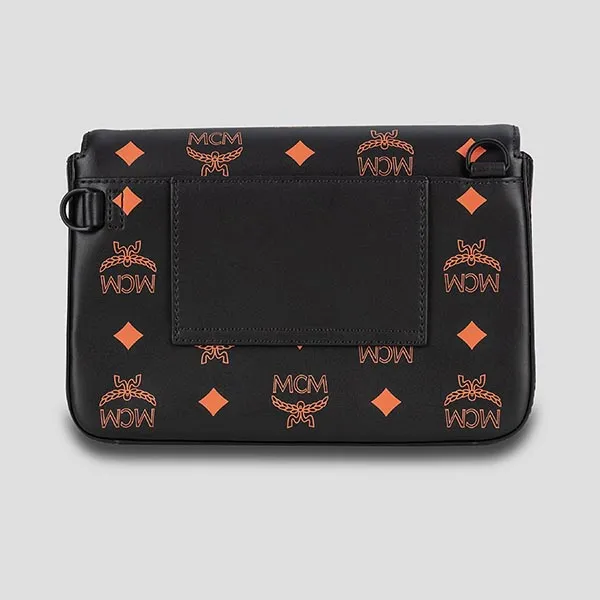 Túi Đeo Chéo MCM Color Splash Logo Crossbody MMRBASX05O9001 Màu Đen