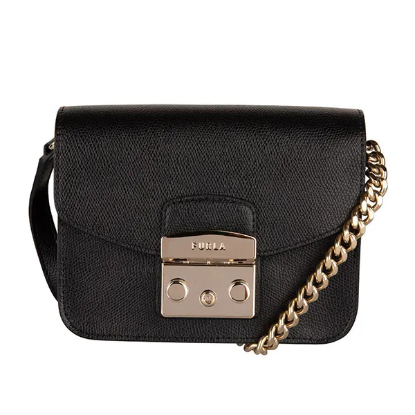 Túi Đeo Chéo Furla Metropolis Mini Crossbody Nero Màu Đen