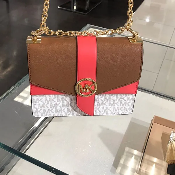 Túi Đeo Chéo Michael Kors MK Greenwich Dahlia Multi 32T1LGRC5L Phối Màu - Túi xách - Vua Hàng Hiệu