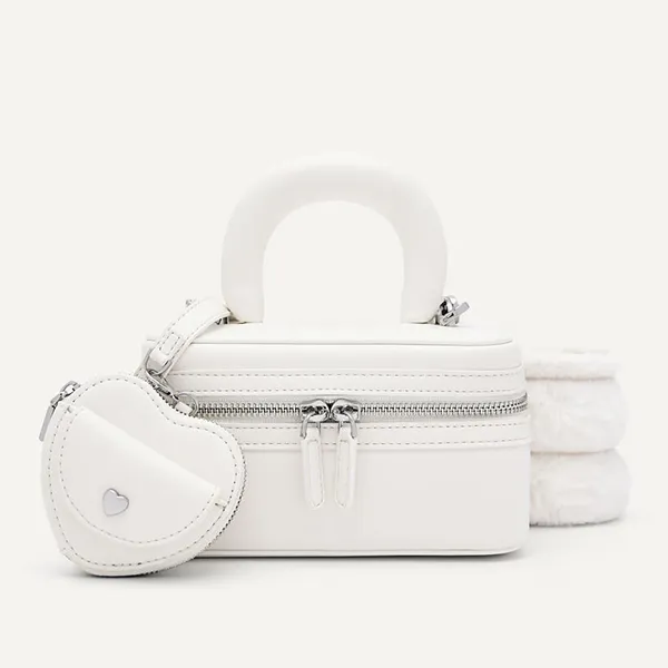 Túi Đeo Chéo Nữ Pedro Melody Shoulder Bag with Double Pouch PW2-75210137 Màu Trắng