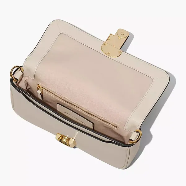 Túi Đeo Vai Marc Jacobs The J Marc Shoulder Bag Màu Trắng Kem Size 24 - Túi xách - Vua Hàng Hiệu