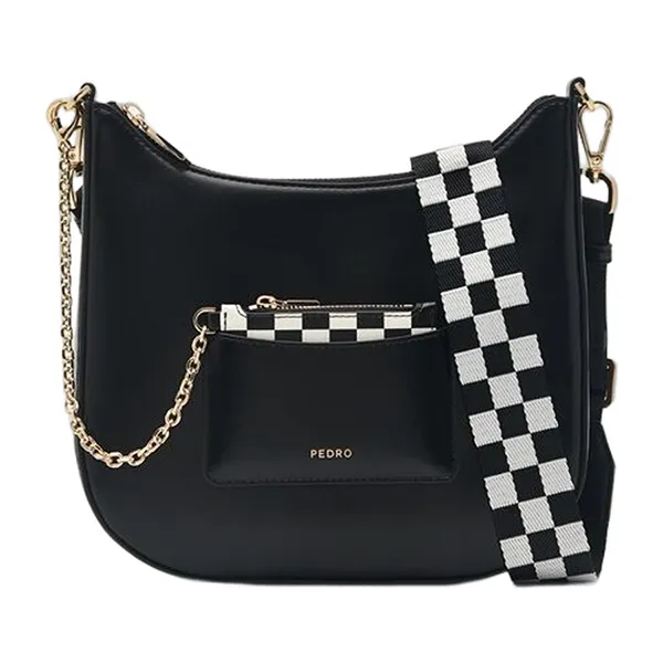 Túi Đeo Vai Nữ Pedro Shoulder Bag 75210130 Màu Đen