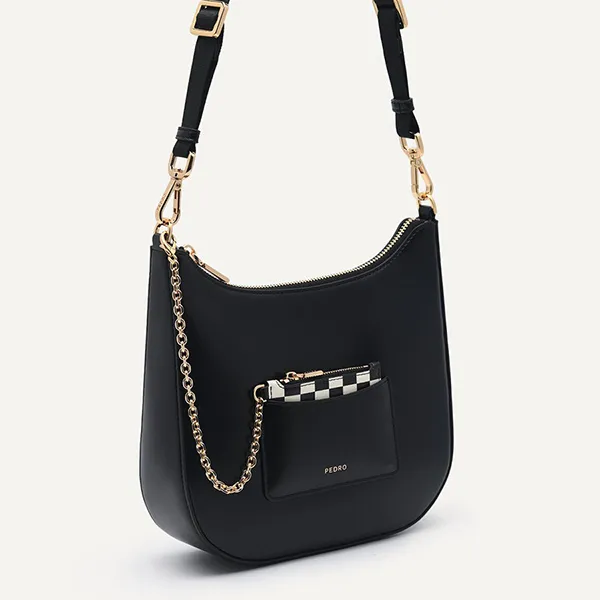 Túi Đeo Vai Nữ Pedro Shoulder Bag 75210130 Màu Đen