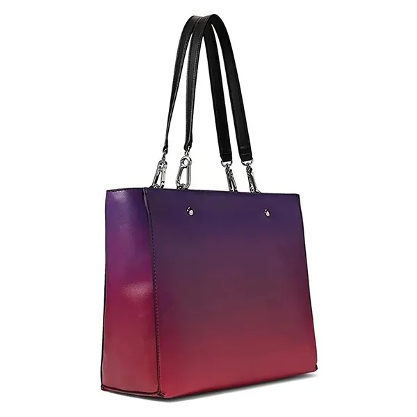 Túi Tote Karl Lagerfeld Adele Large Handbag Màu Tím - Túi xách - Vua Hàng Hiệu