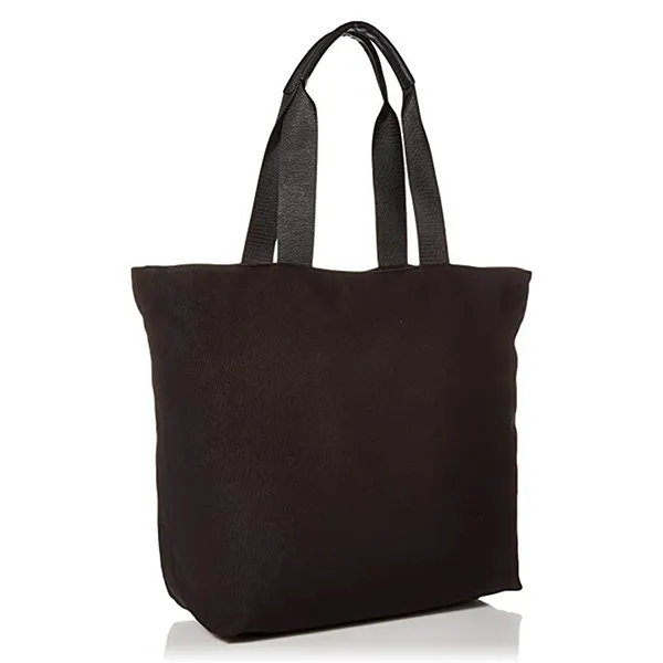 Túi Tote Karl Lagerfeld Paris Kristen Canvas Tote Bag Màu Đen - Túi xách - Vua Hàng Hiệu