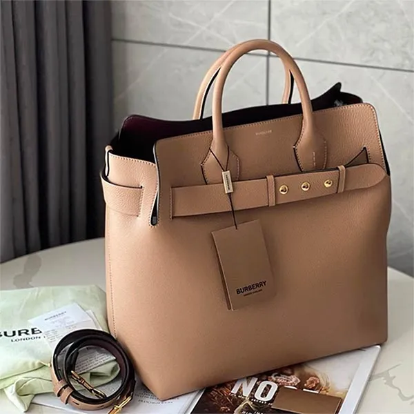 Túi Xách Burberry The Medium Triple Stud Belt Light Camel Leather Shoulder Bag Màu Caramel - Túi xách - Vua Hàng Hiệu