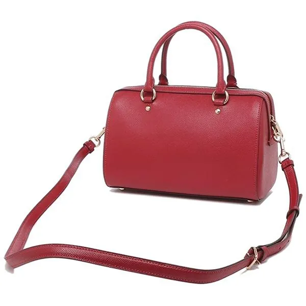 Túi Xách Coach Crossbody Bag Rowan Satchel Leather F79946 Màu Đỏ Đô