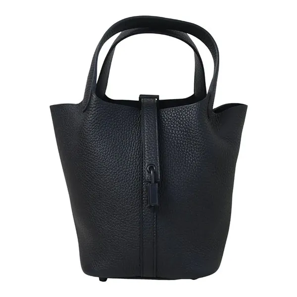 Túi Xách Hermès Picotin 18 So Black Màu Đen