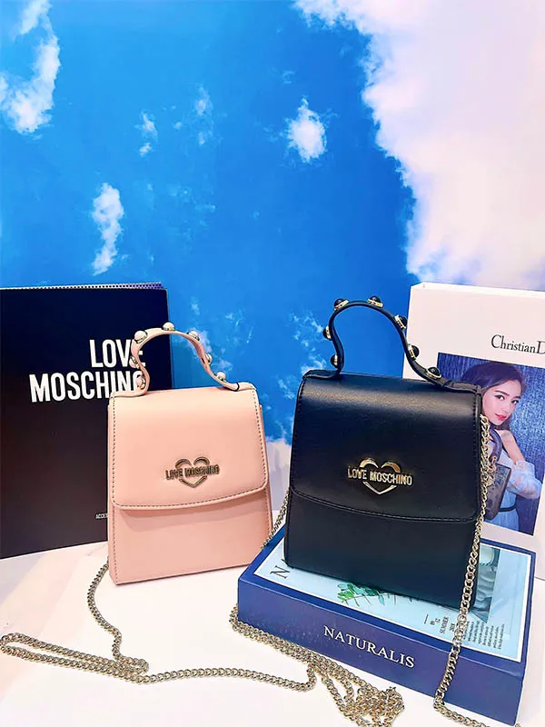 Túi Xách Love Moschino Bag Women Black Màu Đen - Túi xách - Vua Hàng Hiệu