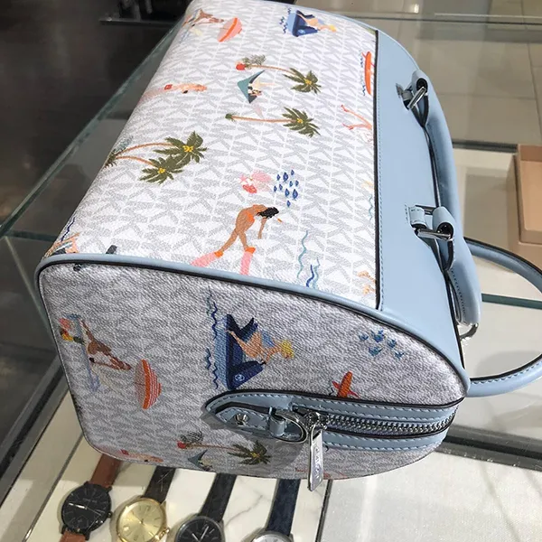Michael Kors Jet Set Girls Travel Top Zip Weekender Duffle Bag