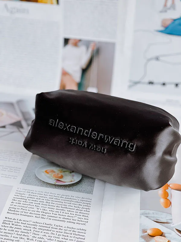 Túi Xách Tay Alexander Wang Scrunchie Mini Bag Màu Đen - Túi xách - Vua Hàng Hiệu