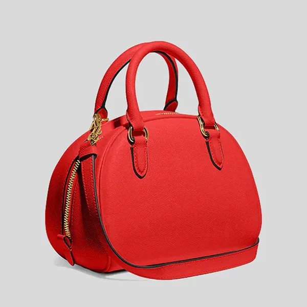 Túi Xách Tay Coach Sydney Satchel CA202 Màu Đỏ - Túi xách - Vua Hàng Hiệu
