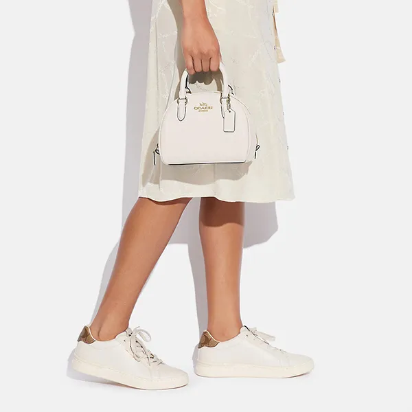 Túi Xách Tay Coach Sydney Satchel CA202 Màu Trắng - Túi xách - Vua Hàng Hiệu