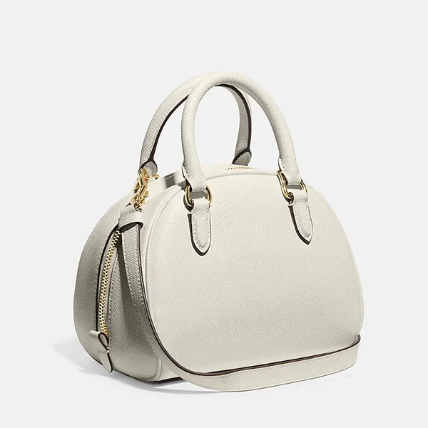 Túi Xách Tay Coach Sydney Satchel CA202 Màu Trắng - Túi xách - Vua Hàng Hiệu