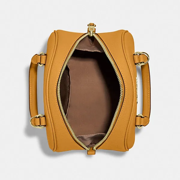Túi Xách Tay Coach Sydney Satchel CA202 Màu Vàng - Túi xách - Vua Hàng Hiệu