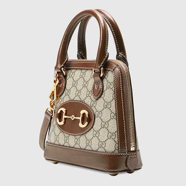 Túi Xách Tay Gucci Horsebit 1955 Mini Màu Nâu Be - Túi xách - Vua Hàng Hiệu