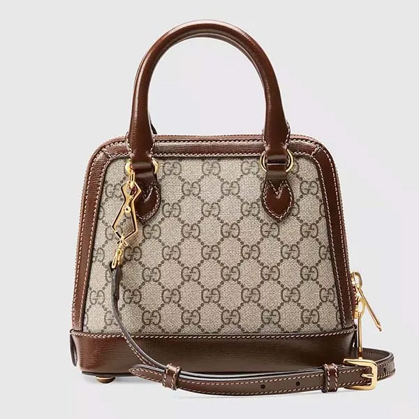 Túi Xách Tay Gucci Horsebit 1955 Mini Màu Nâu Be - Túi xách - Vua Hàng Hiệu