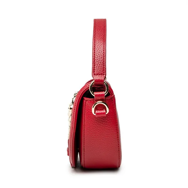 Túi Xách Tay Versace Jeans Couture Màu Đỏ Đô