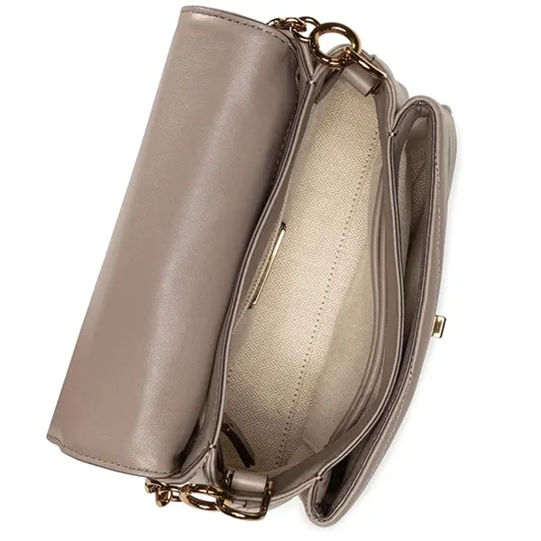 Túi Xách Tory Burch Kira Chevron Top Handle Satchel 61674 Retail Màu Xám