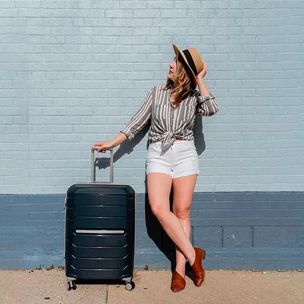 Vali Samsonite Freefrom Cardside Size Cabin 20 Màu Xanh Navy