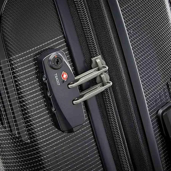 Vali Samsonite Supra DLX Medium Spinner Màu Đen