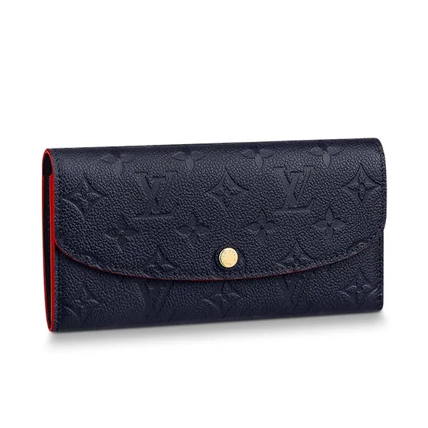 Ví Nữ Louis Vuitton LV Emilie M69417 Màu Xanh Navy