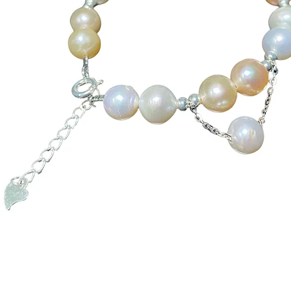 Vòng Đeo Tay Ngọc Trai Minh Hà Pearl Jewelry Màu Trắng Vàng - Trang sức - Vua Hàng Hiệu