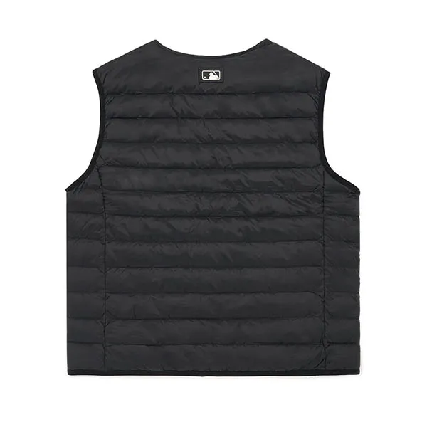 Áo Ghi Lê MLB Basic Goose Vest New York Yankees 3ADVB0426-50BKS Màu Đen