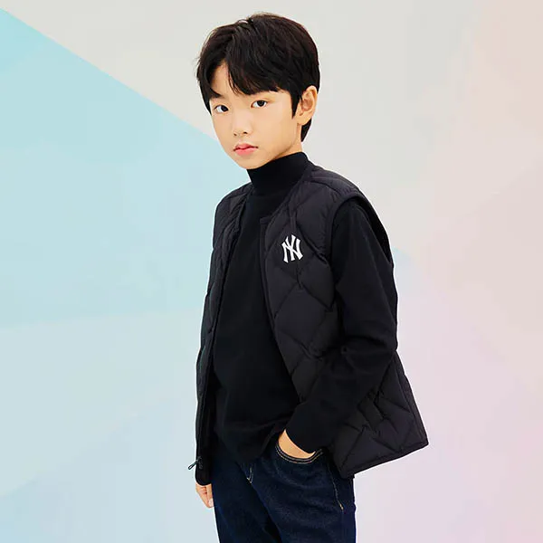 Áo Ghi Lê Trẻ Em MLB Kids New York Yankees 7ADVB0126-50BKS Màu Đen
