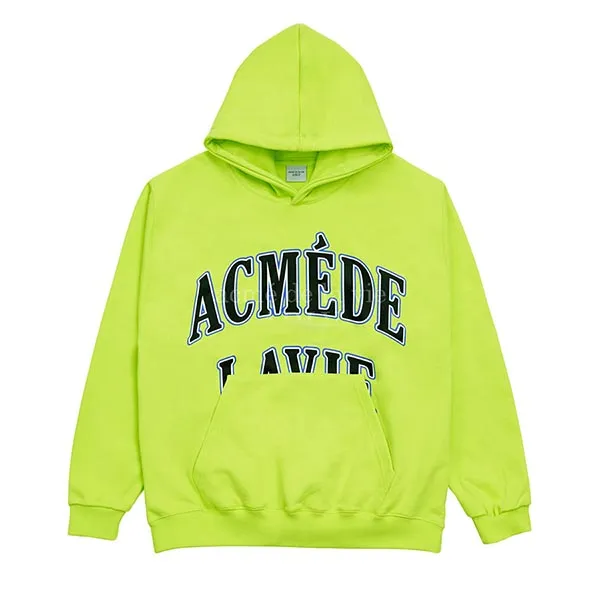 Áo Hoodie Acmé De La Vie ADLV Inner Pocket Hoodie Lime Màu Xanh - Thời trang - Vua Hàng Hiệu