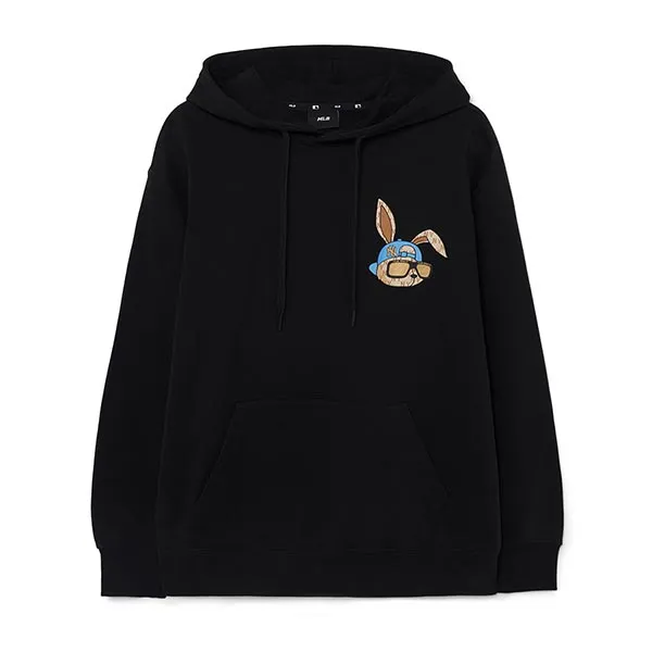 Áo Hoodie MLB New Year Rabbit Overfit Hoodie New York Yankees 3AHDQ0131-50BKS Màu Đen