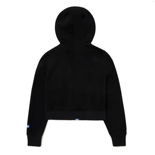 Áo Hoodie MLB Women's Athlete Crop Hood Zip-Up 3FTRA0424-50BKS Màu Đen