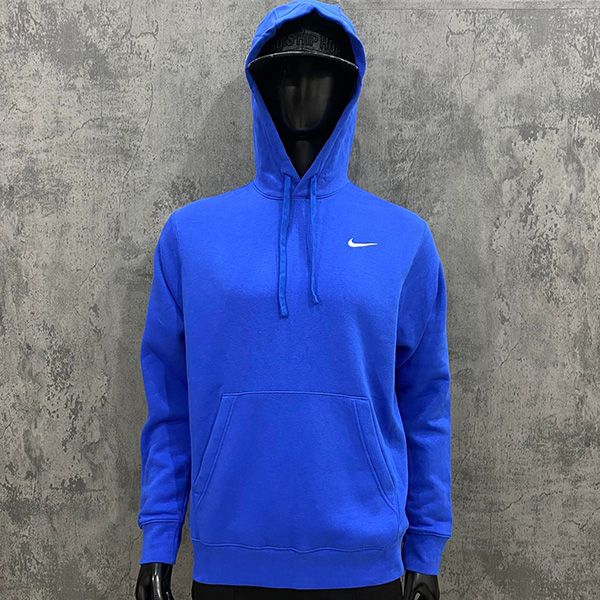 Áo Hoodie Nike Mens Pullover Fleece Màu Xanh Dương Size M - 1