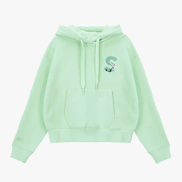 Áo Hoodie Stretch Angels A-21F-SWHD02215-MTL Light Màu Xanh Mint
