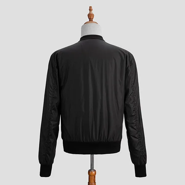 Áo Khoác Nam Dolce & Gabbana D&G Bomber G9OW1T-FUMQG Black Màu Đen Size 46