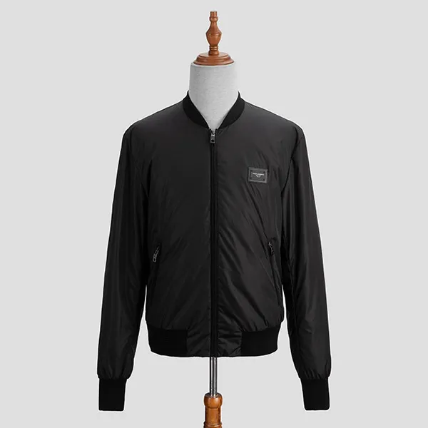 Áo Khoác Nam Dolce & Gabbana D&G Bomber G9OW1T-FUMQG Black Màu Đen Size 46