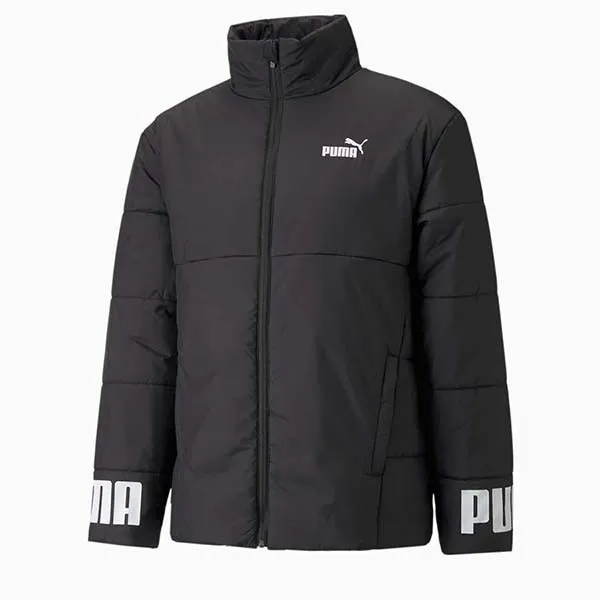 Áo Khoác Puma Essentials+ Padded Men's Jacket 587689-01 Màu Đen Size XL