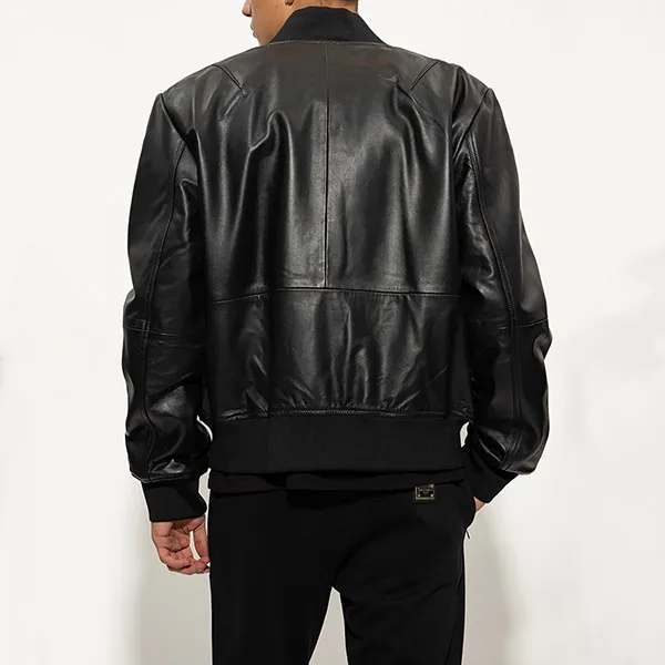 Áo Khoác Versace Jeans Couture Leather Logo Embroidered Bomber 73GAVP07 CPPS3 899 Màu Đen Size 46 - Thời trang - Vua Hàng Hiệu