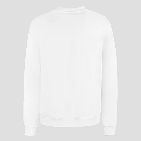 Áo Nỉ Nam Sweater Dolce & Gabbana D&G Logo Printed White G9SY5T G7I8E W0001 Màu Trắng Size 48