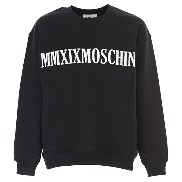 Áo Nỉ Moschino Logo Printed Black 192Z T170852271555 Màu Đen Size 48 - Thời trang - Vua Hàng Hiệu